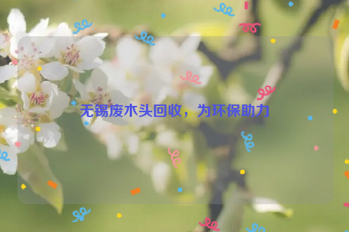 無錫廢木頭回收，為環(huán)保助力